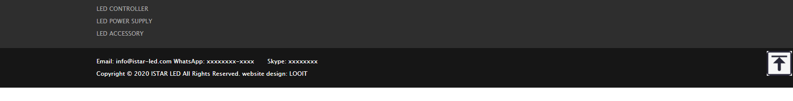 ISTAR LED_LED網(wǎng)站建設(shè)案例